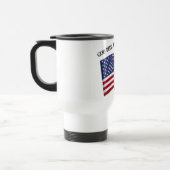 Mug De Voyage DIEU BÉNISSE LA GARDE CÔTIÈRE avec & drapeau améri (Gauche)