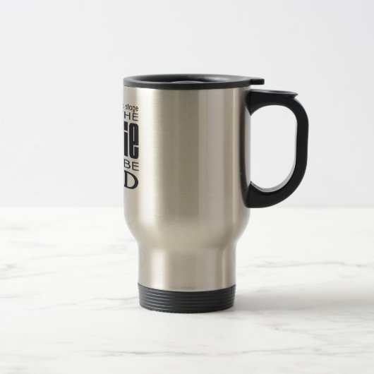 Mug De Voyage Dieu de technicien (Droit)