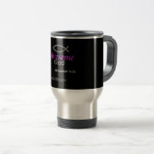Mug De Voyage Dieu génial gotGod316.com (Devant droit)