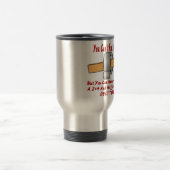 Mug De Voyage Difficulté stupide avec 2x4 et ruban adhésif (Centre)