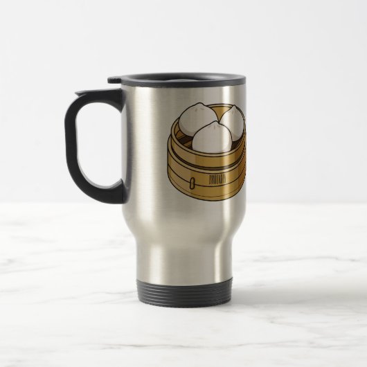 Mug De Voyage Dim sum dessin animé (Gauche)