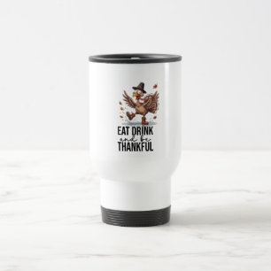 Mug De Voyage Dinde pour l'Action de grâce