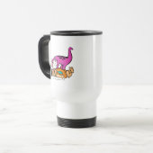 Mug De Voyage Dino Licking Fred Flintstone (Devant gauche)