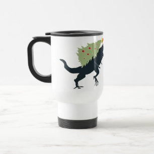 Mug De Voyage Dino Noël Drôle et Festif