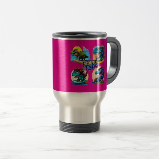 Mug De Voyage dinosaur  (Devant droit)