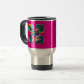 Mug De Voyage dinosaure  (Devant gauche)
