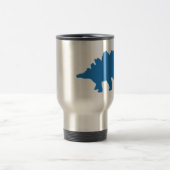 Mug De Voyage Dinosaure Bleu (Centre)