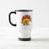 Mug De Voyage Dinosaure de bande dessinée de Stegosaurus de (Gauche)