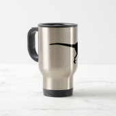 Mug De Voyage Dinosaure de Velociraptor (Devant gauche)