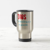 Mug De Voyage Dios te bendiga y te guarde (Devant gauche)