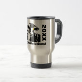 Mug De Voyage Diplômé U Lations de vache ! Diplômés de (Devant droit)
