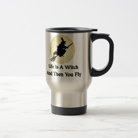 Mug De Voyage Dire classique de sorcière (Droit)