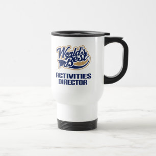 Mug De Voyage Directeur Gift (mondes d'activités meilleurs)