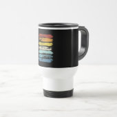 Mug De Voyage Disque Golf Rétro (Devant droit)