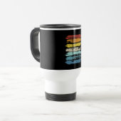 Mug De Voyage Disque Golf Rétro (Devant gauche)