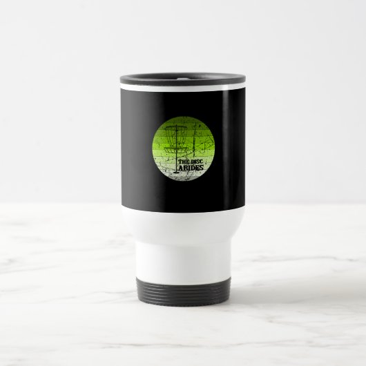 Mug De Voyage Disque Golf Vintage (Centre)