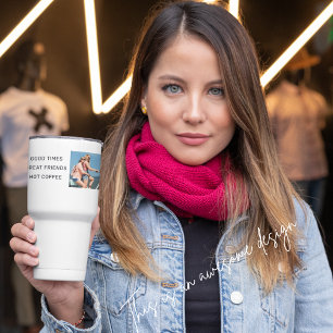 Mug De Voyage Dit drôle Moderne Meilleurs Amis Photo personnalis