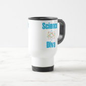Mug De Voyage Diva atomique de la Science (Devant droit)