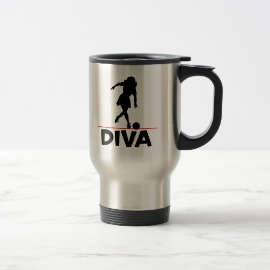 Mug De Voyage Diva de bowling (Droit)