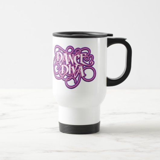 Mug De Voyage Diva de danse (Droite)