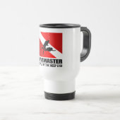Mug De Voyage Divemaster (extrémité profonde) (Devant droit)