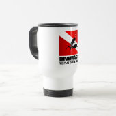 Mug De Voyage Divemaster (extrémité profonde) (Devant gauche)