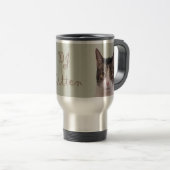 Mug De Voyage DJ Kitten striper (Devant droit)