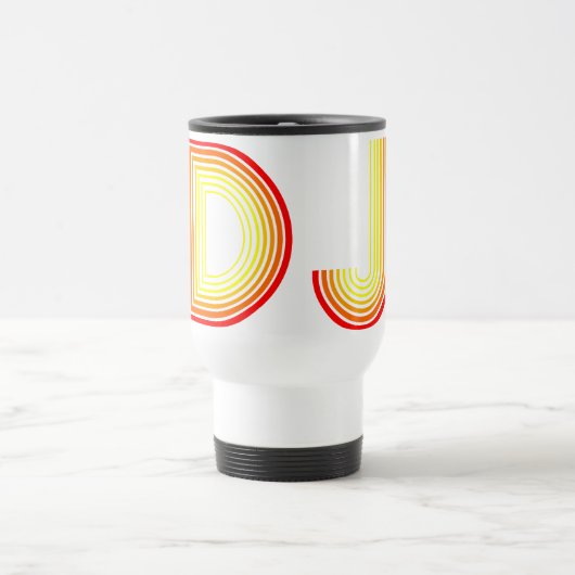 Mug De Voyage DJ vintage (Centre)