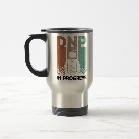 Mug De Voyage DNP en cours - École de soins infirmiers et format (Gauche)