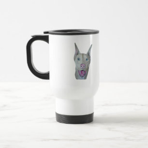 Mug De Voyage Doberman Pinscher