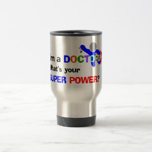 Mug De Voyage Docteur en super-héros