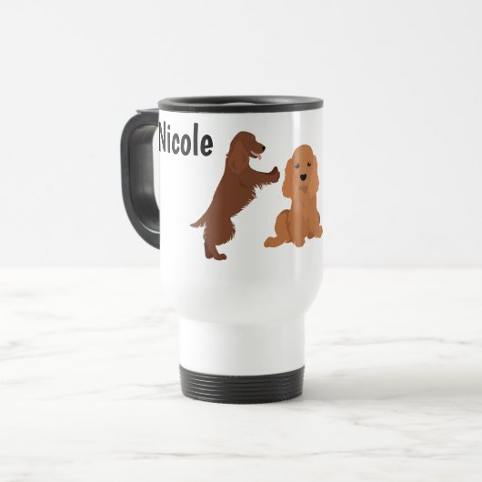 Mug De Voyage dog (Devant gauche)