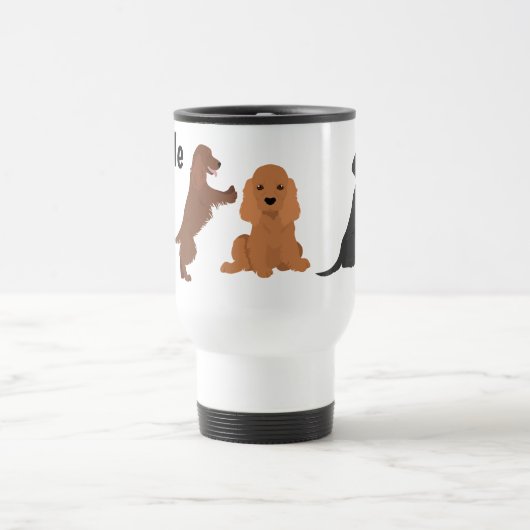 Mug De Voyage dog (Centre)