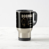 MUG DE VOYAGE DOGMAN BIGFOOT SASQUATCH (Devant droit)