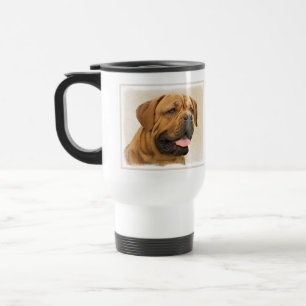 Mug De Voyage Dogue de Bordeaux Peinture - Cute Original Chien A