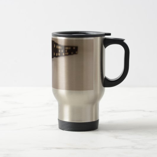 Mug De Voyage Domino de papa boit (Droit)