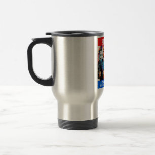 MUG DE VOYAGE DONALD TRUMP - NÉE POUR ÊTRE UNE FILLE TRUMP