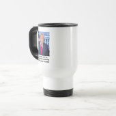 Mug De Voyage Donald Trump Quand Je Me Réveille (Devant gauche)
