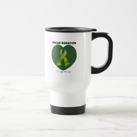 Mug De Voyage Donation d'organe : Le cadeau de la vie (Droite)