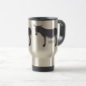 Mug De Voyage Donkey cartoon (Devant droit)