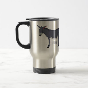 Mug De Voyage Donkey cartoon