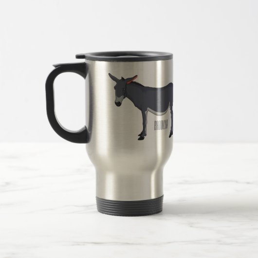 Mug De Voyage Donkey cartoon (Gauche)