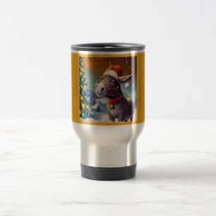 Mug De Voyage Donkey de Noël 1