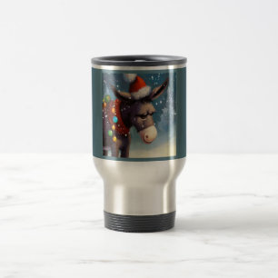 Mug De Voyage Donkey de Noël 2