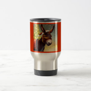 Mug De Voyage Donkey de Noël 4