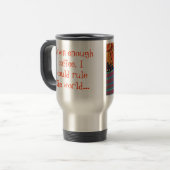 Mug De Voyage Donné assez de café… (Devant gauche)