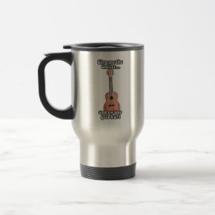 Mug De Voyage Donne-moi la guitare et personne ne se fait blesse