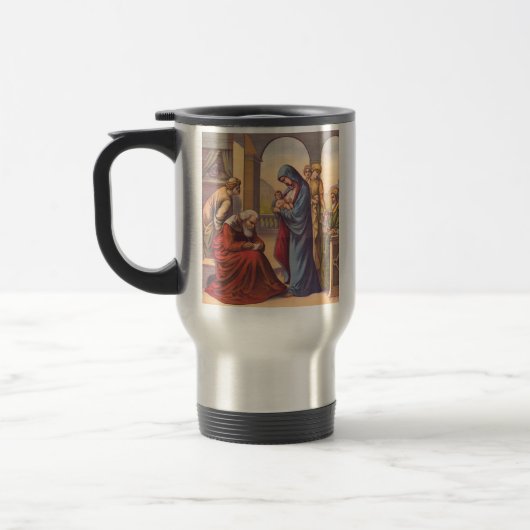 Mug De Voyage Donner le nom de Jean à l'enfant (Gauche)