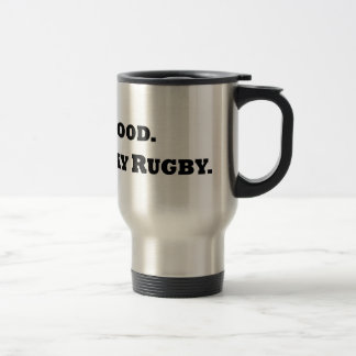 Mug De Voyage Donnez le sang. Jouez au rugby