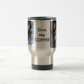 Mug De Voyage Donnez-moi le CAFÉ (Centre)